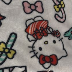 Hello Kitty Xmas blanket