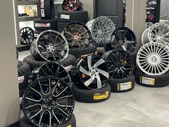 Rims and tires all sizes and styles