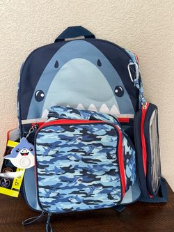WN 4PC BKPK SET SHARK Cosmic Indigo