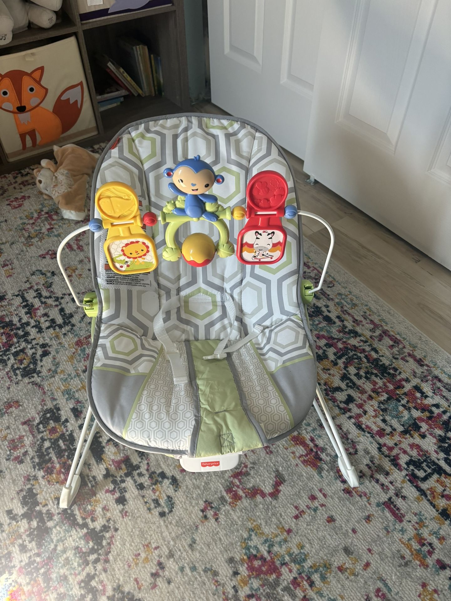 Baby Bouncer With Vibrating Option Fisher Price