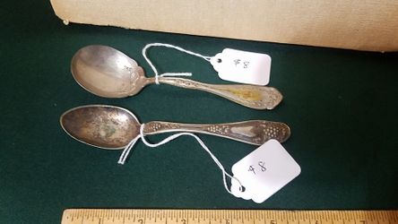 Vintage silverplated teaspoons