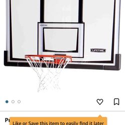 Lifetime Shatterproof 52 Inch Hoop