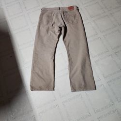 Levi's Pants 501 Color Tan