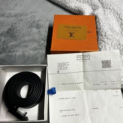 (Black Edition) Louis Vuitton Belt
