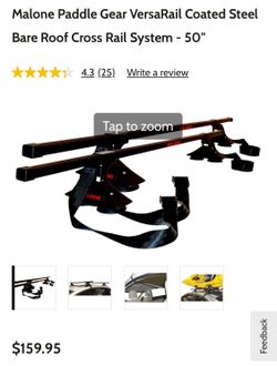 Malone 50” car roof rack
