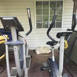 Weslo Elliptical and Pro Nag Exercise Bike