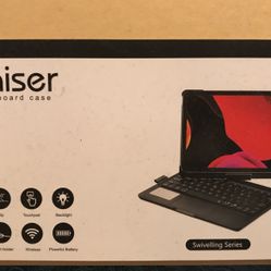 Rose Gold iPad Keyboard Case With Touchpad (NEW In The Box, Never Been Used) 