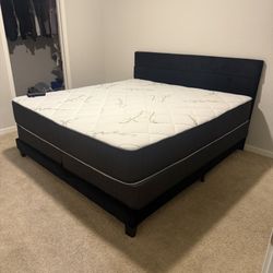 King Bed (Mattress Not Included)