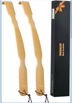 Bamboo backscratchers set of 2