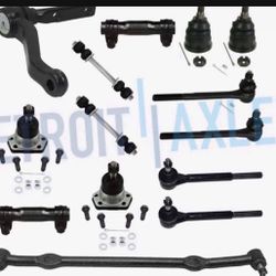 Detroit Axle 14 Pcs Complete Front End Suspension Kit (BRAND NEW) For G Bodys 