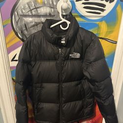North Face bubble coat
