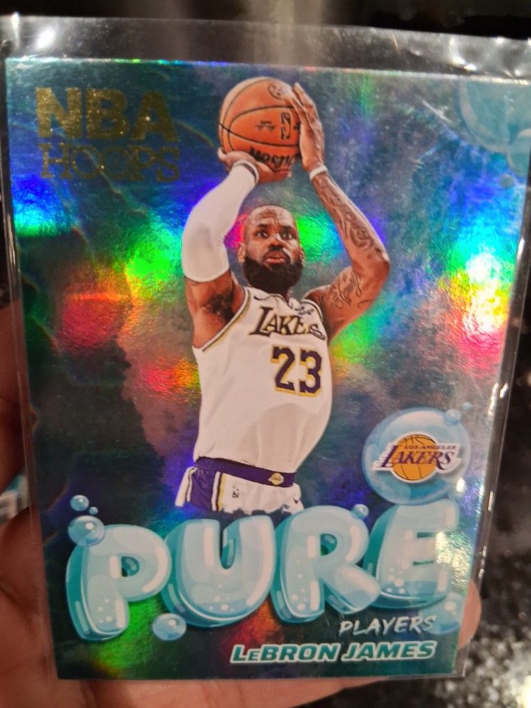 LeBron James Pure Prizm Card