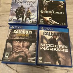 PS4 Games $15 Each God Of War $25