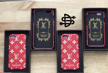 Supreme Louis Vuitton iPhone case