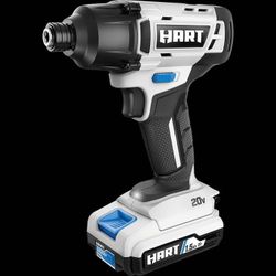 HART 20-Volt Cordless Impact Driver Kit