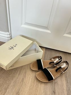 Black sandals