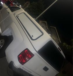 8’ foot BrandFX fiberglass/composite utility topper/camper shell 2,000 obo