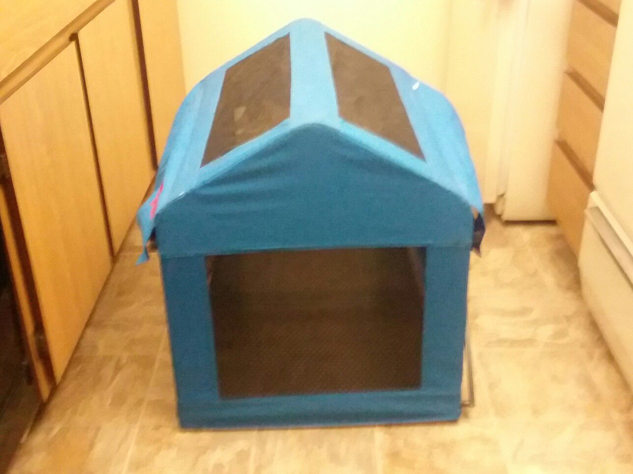 Origami outdoor cat house