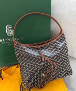 Goyard Boheme Hobo Shoulder Bag With Receipt