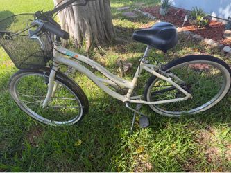Retro 7 beach cruiser bike w/gears 26”