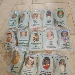 2003 McDonald's Happy Meal Toys ~ Madame Alexander Dolls ~ Set Of 13 sealed 
