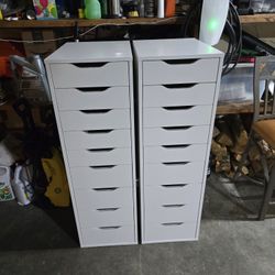 Alex Drawers Assembled Excellent Condition 