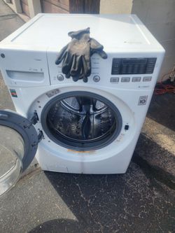 LG front load washer