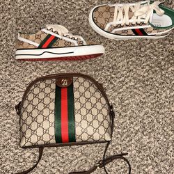 Gucci Ophidia Purse And Sneaker 
