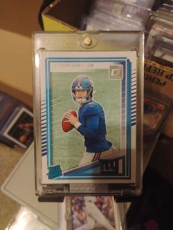 Jaxson Dart Donruss Rated Rookie Football Card