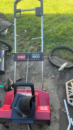Snowblower TORO 1800 Power Curve Electric Cordedw