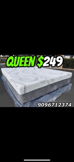 Queen Organic Cool Gel Memory Foamm Matres!!