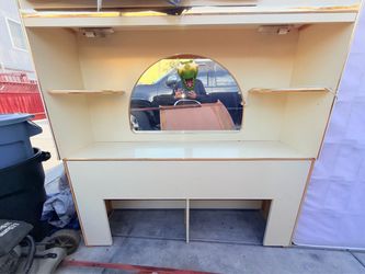 Free shelf’s , bed frame