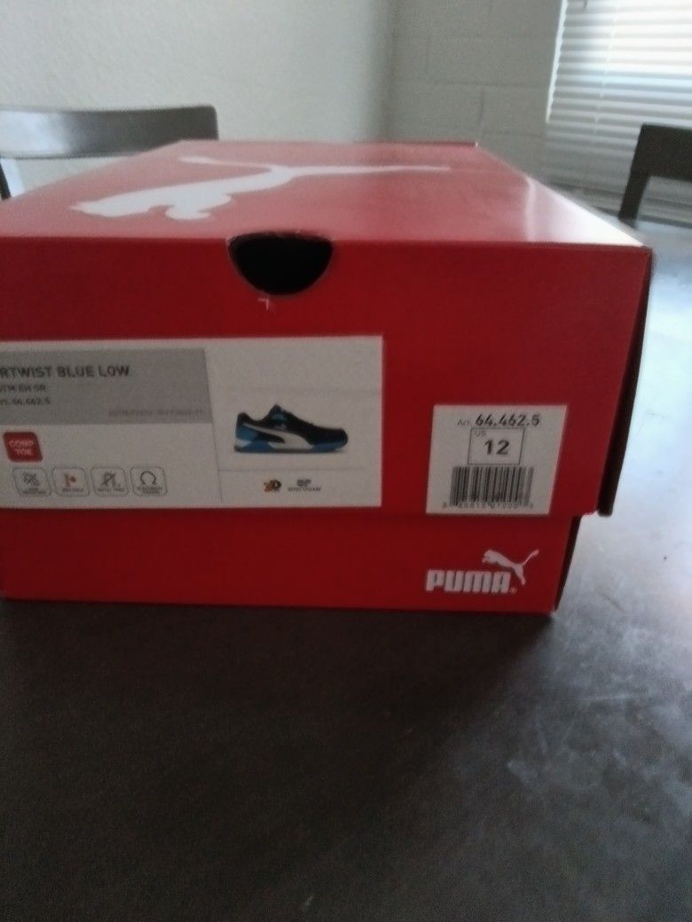 Brand New Puma Steel Toe Tennis Shoes
