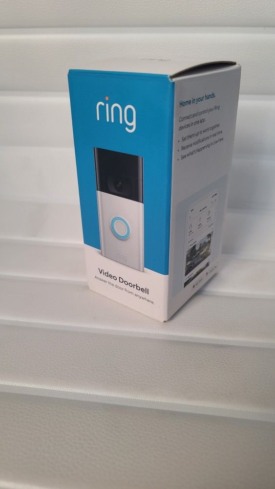 Ring Video Doorbell (2nd Gen)–1080p HD Two-Way Talk Wi-Fi Night Vision–Open Box