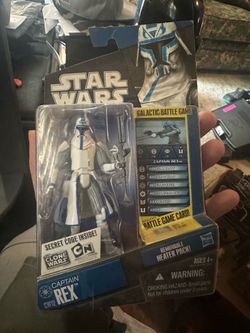 Star Wars The Clone Wars Captain Rex Cold Weather Gear CW12 3.75" Figure MOC