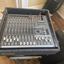 Mackie CFX12 MKII Mixer Full Audio Rack Setup