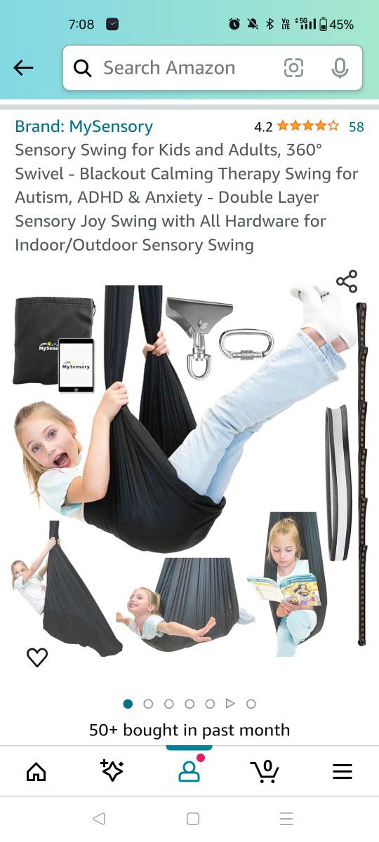 NEW Sensory Swing 