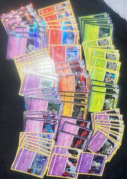Trick or treat Pokemon cards (501 cards)