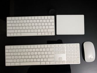 Apple Magic Keyboard, Magic mouse, Magic Track Pad