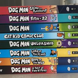 DOGMAN books by Dav Pilkey