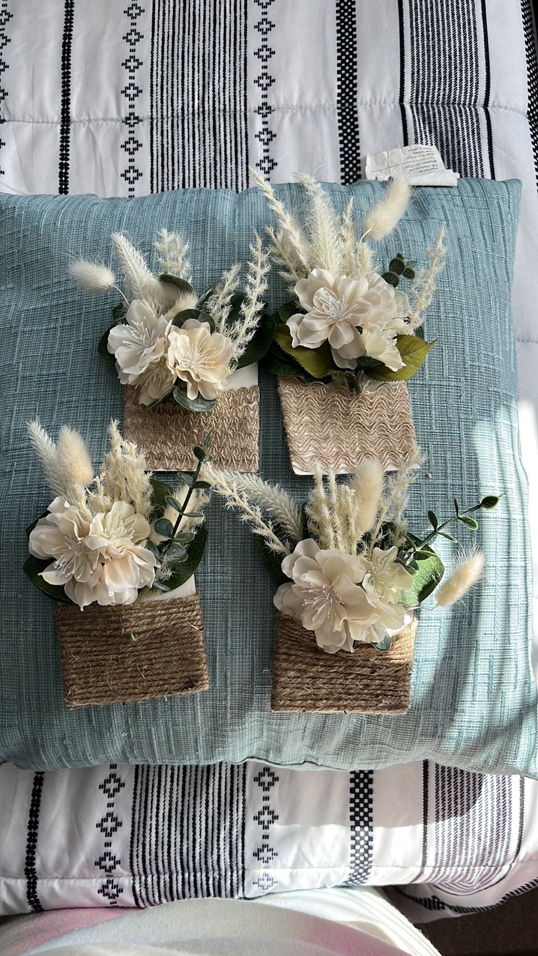 Wedding Pocket Squares And Corsage 