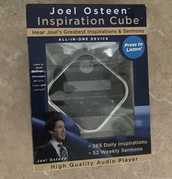 Joel Osteen Inspirational Cube NEW