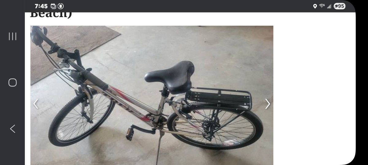 Trek 800 ladies mountain bike