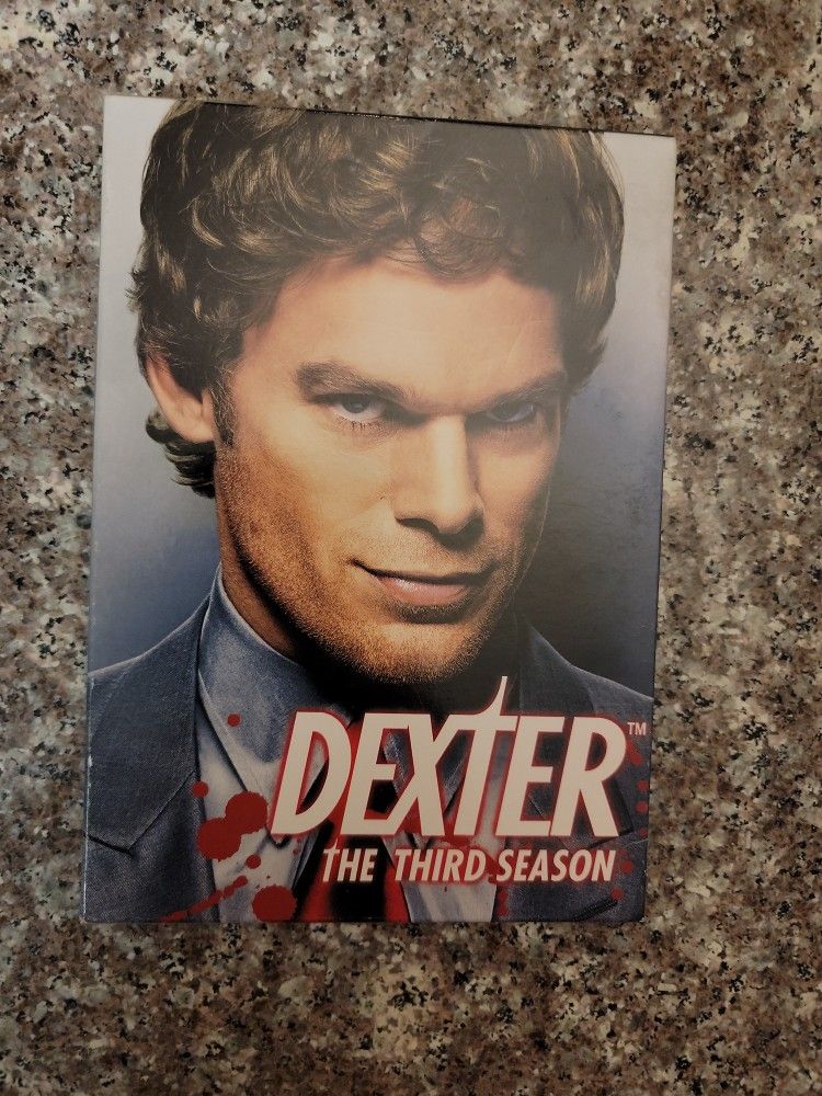 Dexter: The Complete Third Season - 4 Disc DVD Set - Hall, Carpenter, Zayas