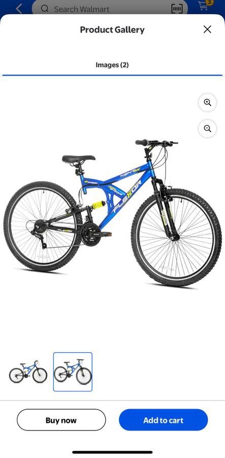 29 Kent Flexor Dual Suspension Mountain Bike, Adult Ages 14+, Blue