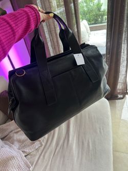 Brand new Fossil Leather duffel bag