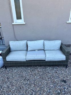 Patio Couch 3 Seater - $30
