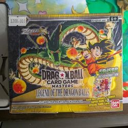 Dragon ball Card Game Masters Legend Of The Dragon Balls Booster Box