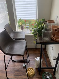 Barstool And High Table Set