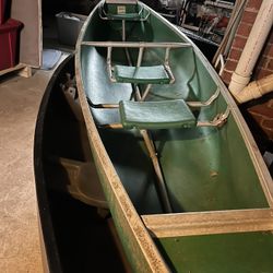 3 Person 15’ Canoe. 
